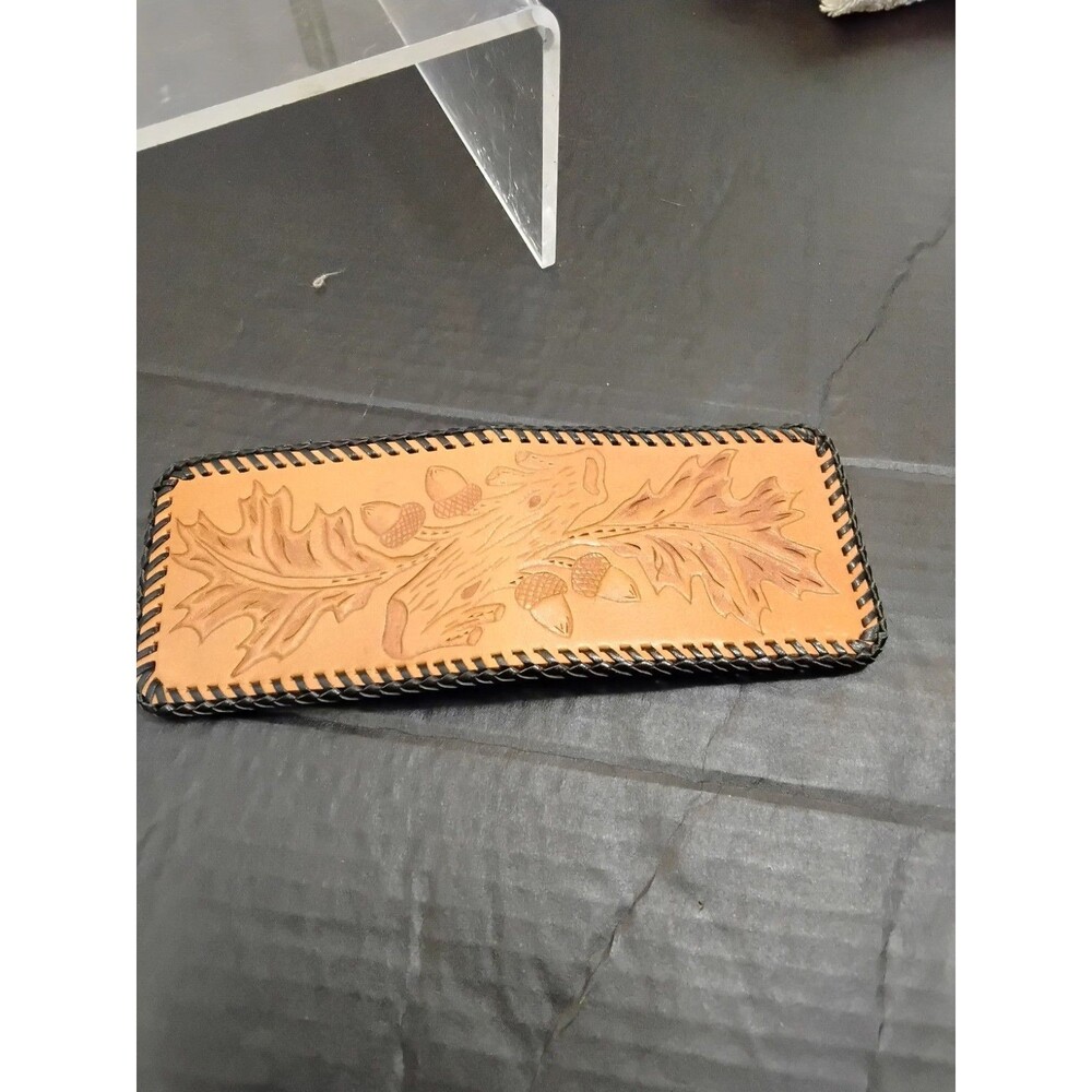Handmade Bi- Fold Leather Vintage Men's Wallet - Brown